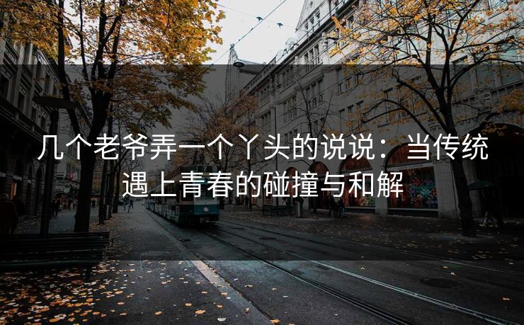 几个老爷弄一个丫头的说说：当传统遇上青春的碰撞与和解